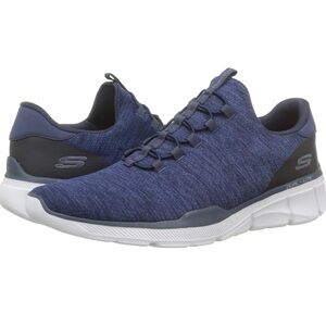 Skechers Blue and Black Men's Sneakers